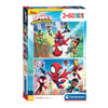 Clementoni puzzle puzzle Super Color Spidey e i suoi fantastici amici 2x60st.