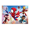 Clementoni puzzle puzzle Super Color Spidey e i suoi fantastici amici 2x60st.