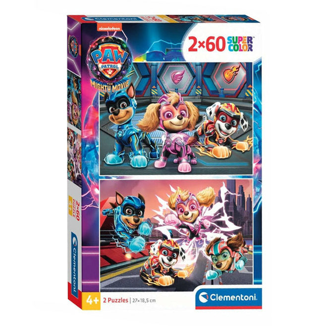 Clementoni Legpuzzel Super Color The Movie, 2x60st.