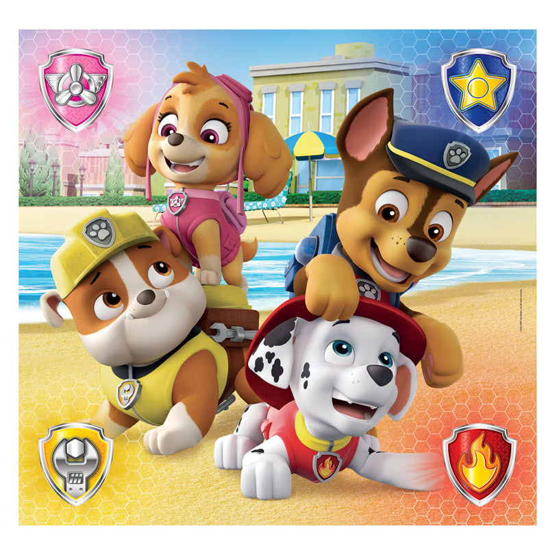 Clementoni puzzle puzzle Super Color Square Paw Patrol, 3x48st.