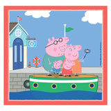 Puzzle clementoni puzzle Super Color Square Peppa Pig, 3x48st. - afbeelding 2