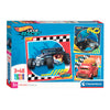 Puzzle clementoni puzzle super color quadrate hot wheels, 3x48st.