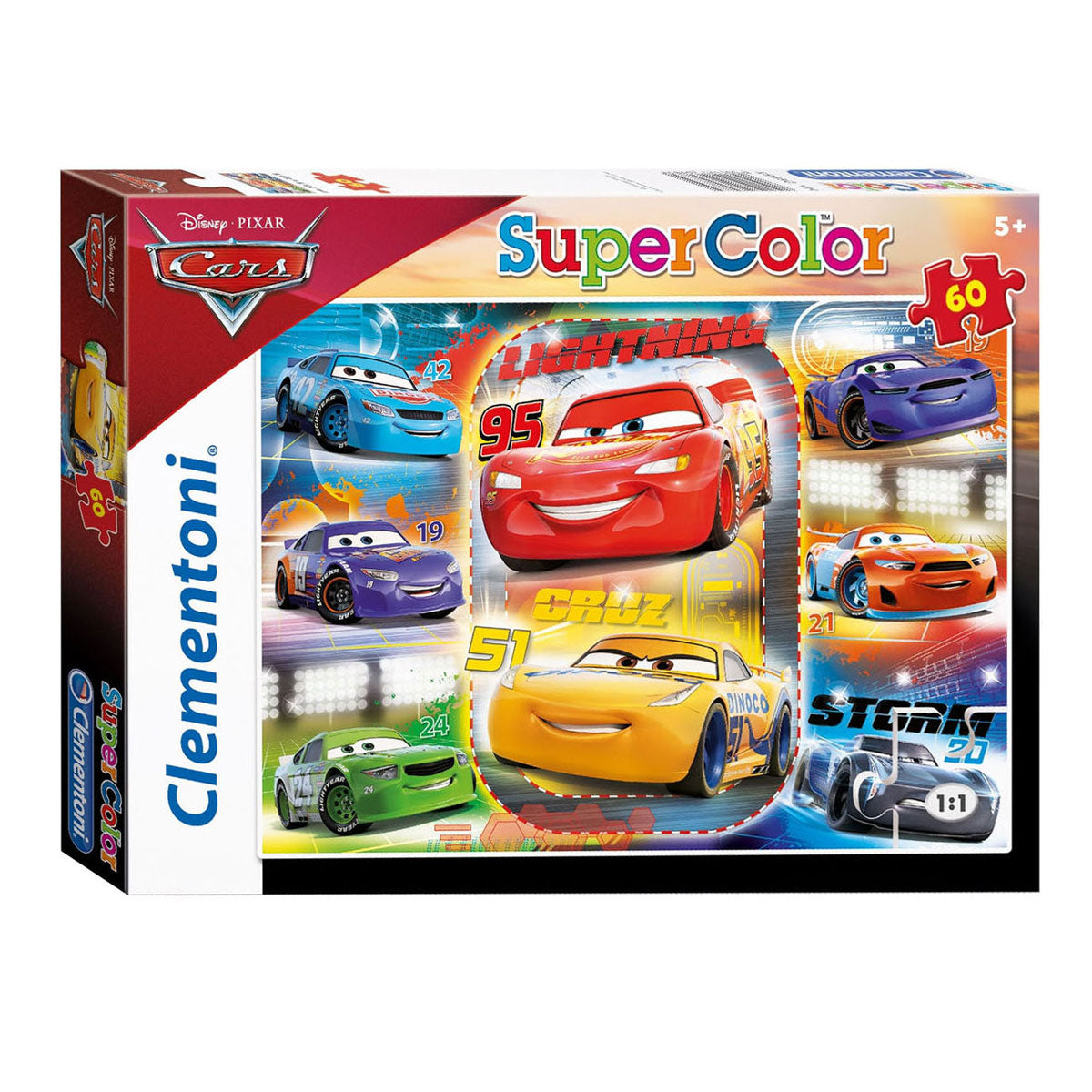 Clementoni puzzle puzzle Super Color 3, 60st.