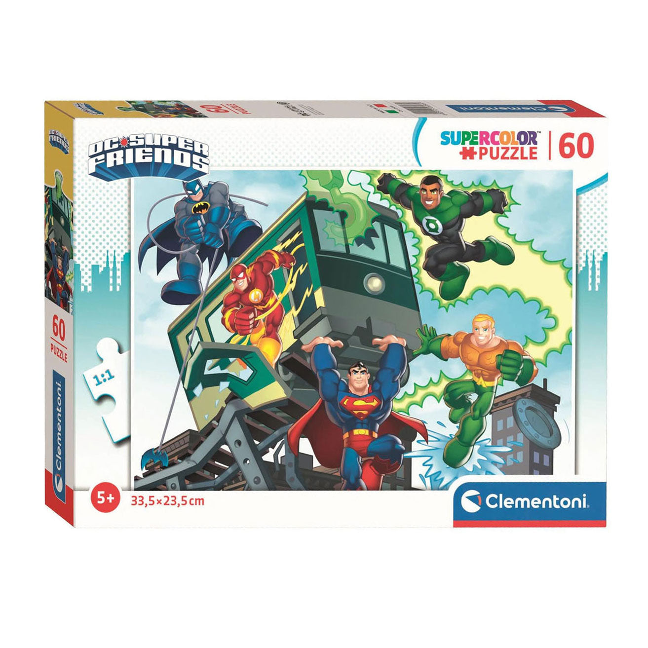 Clementoni puzzle puzzle Super Color DC Comics, 60st.