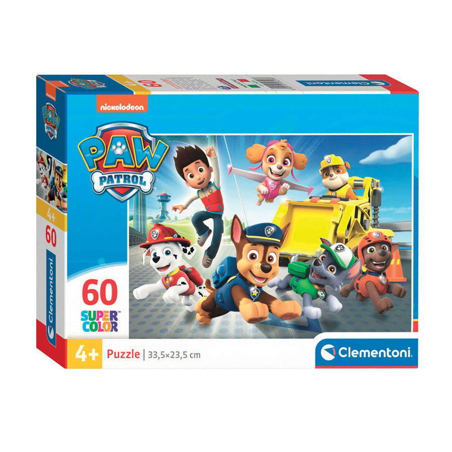 Clementoni puzzle puzzle Super Color Paw Patrol, 60st.