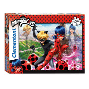 Clementoni Jigsaw Puzzle Super Color Ladybug, 104. - afbeelding 1