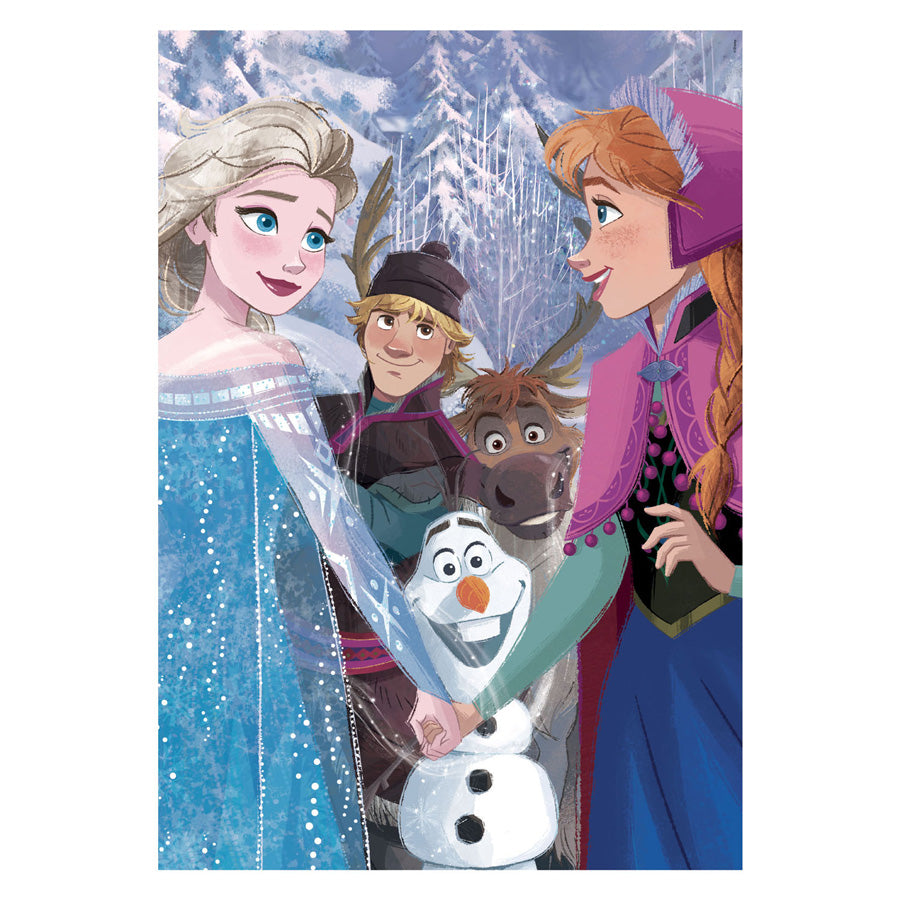 Clementoni puzzle puzzle Super Color Frozen, 104st.