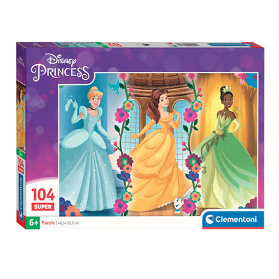 Clementoni Legpuzzel Super Color Prinses, 104st.