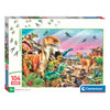 Clementoni Jigsaw Puzzle Super Color Land of Dinosaurs, 104.