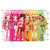 Puzzle clementoni puzzle super colore arcobaleno alto, 180st.