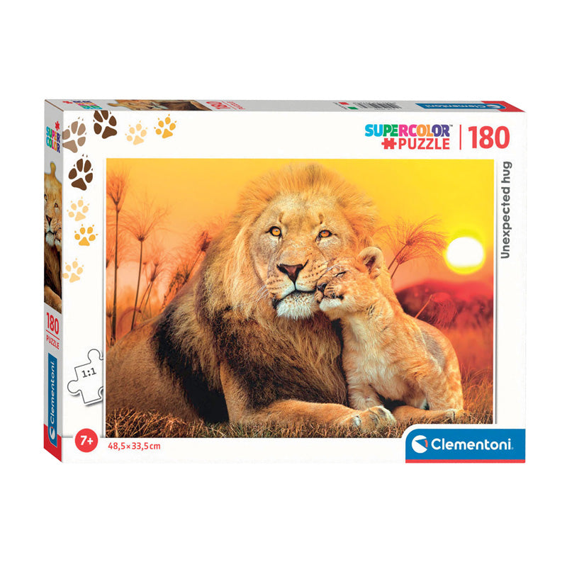 Clementoni puzzle puzzle Super Color inaspettato abbraccio, 180st.