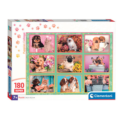 Clementoni puzzle puzzle Super Color Cuppies Collage, 180st.