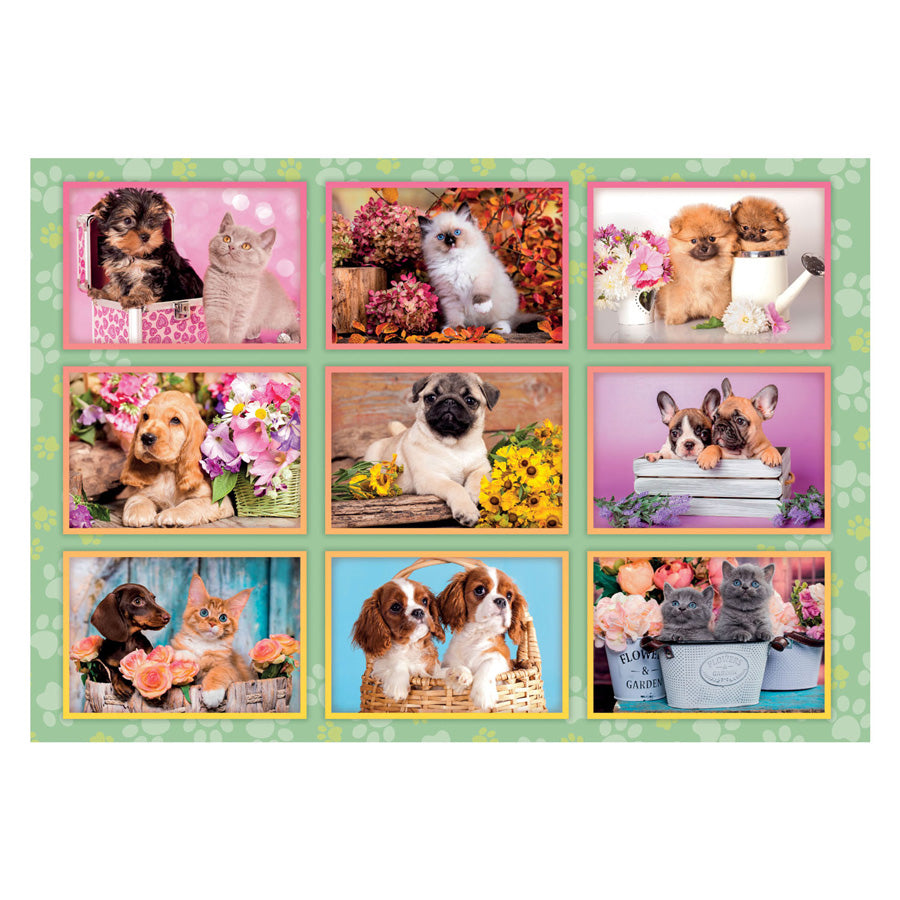 Clementoni puzzle puzzle Super Color Cuppies Collage, 180st.