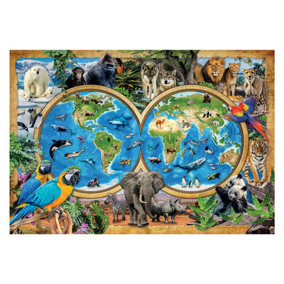 Clementoni puzzle puzzle Super Color The Wonderful Animal World, 300st.