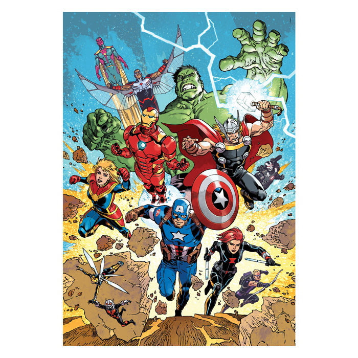 Clementoni puzzle puzzle Super Color the Avengers, 300st.