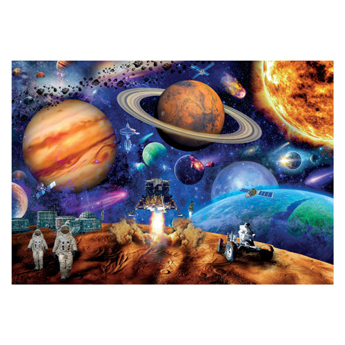 Clementoni puzzle puzzle Super Color Space Mission, 300st.