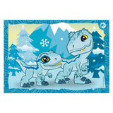 Clementoni - puzzel - 4 in 1 - jurassic world - puzzel voor kinderen - supercolor - afbeelding 2