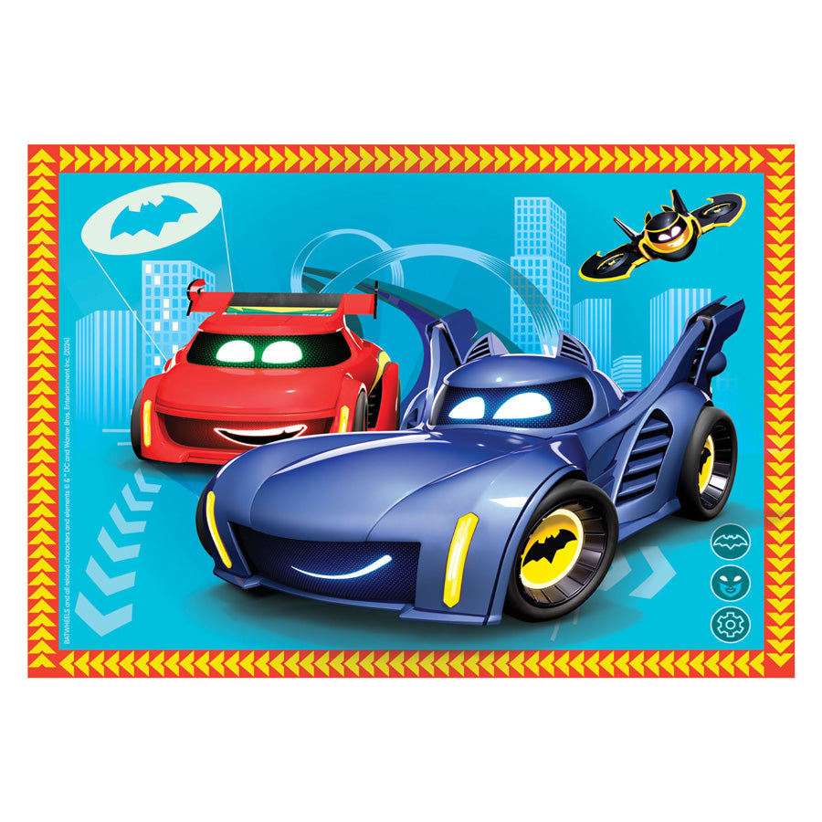 Clementoni puzzle puzzle 4in1 batwheels