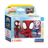 Clementoni Block Puzzle Spidey y sus increíbles amigos, 6st.