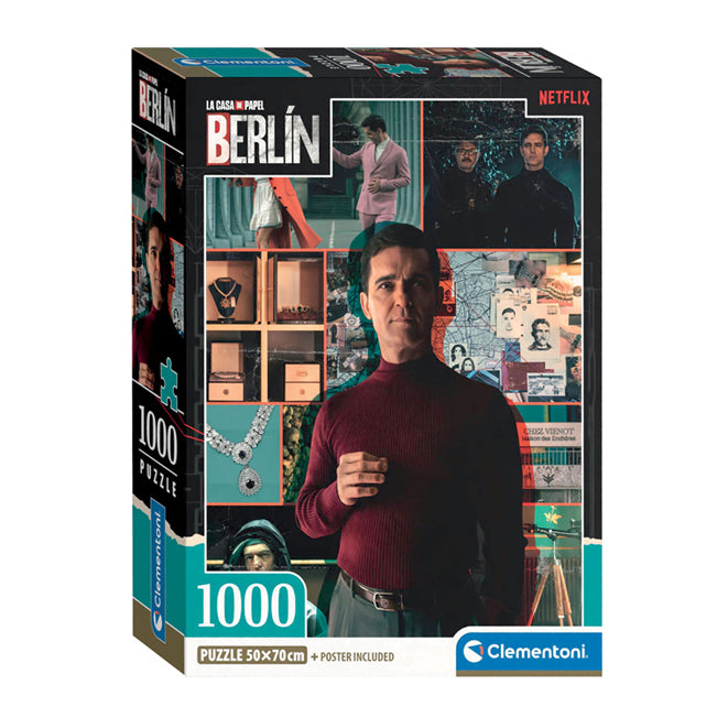 Clementoni Jigsaw Puzzle La Casa de Papel II, 1000.