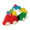 Clementoni Baby - Clemmy Sensory Train con blocchi morbidi, 12dlg.