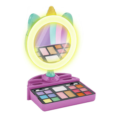 Clementoni Crazy Chic - Unicorn Spiegel con anello a led