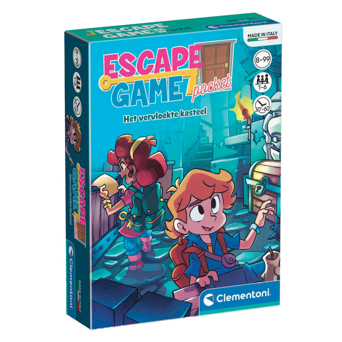 Clementoni Pocket Escape Game - The Cursed Castle