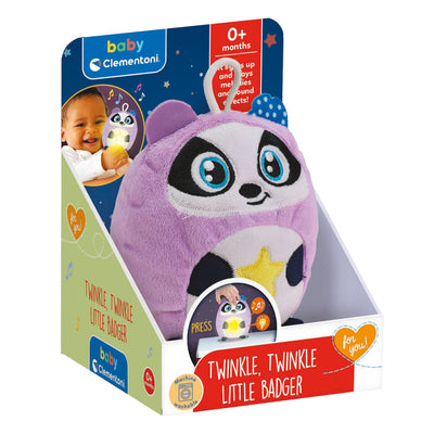 Clementoni Baby Twinkle Twinkle Kleine Panda Purple Hug Night Lampada