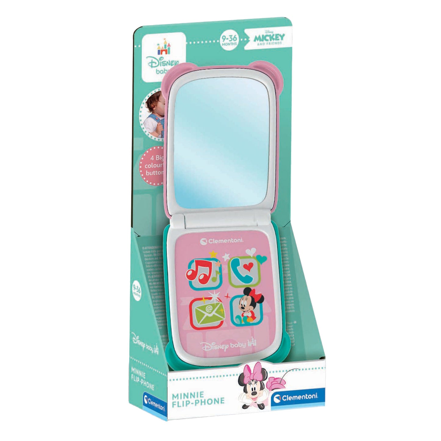 Piegatura del telefono Clementoni Disney Disney Minnie