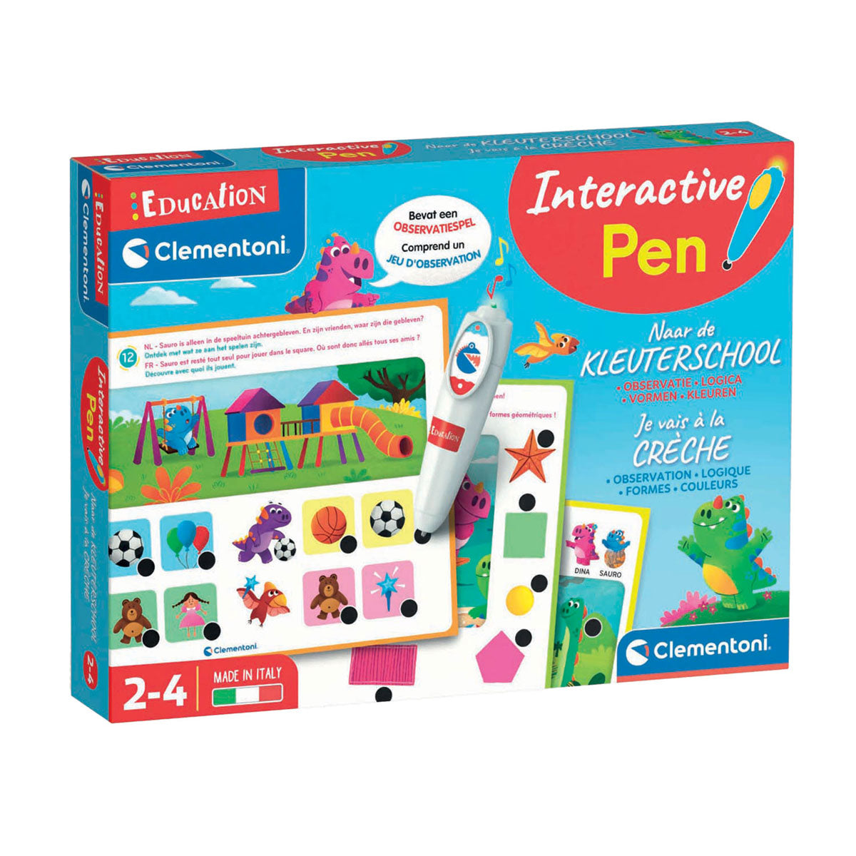 Educación Clementoni - Pen interactivo al jardín de infantes