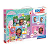 Poppenhuis Edukit 4in1 de Clementoni Gabby 4in1 Rompecabezas y juegos