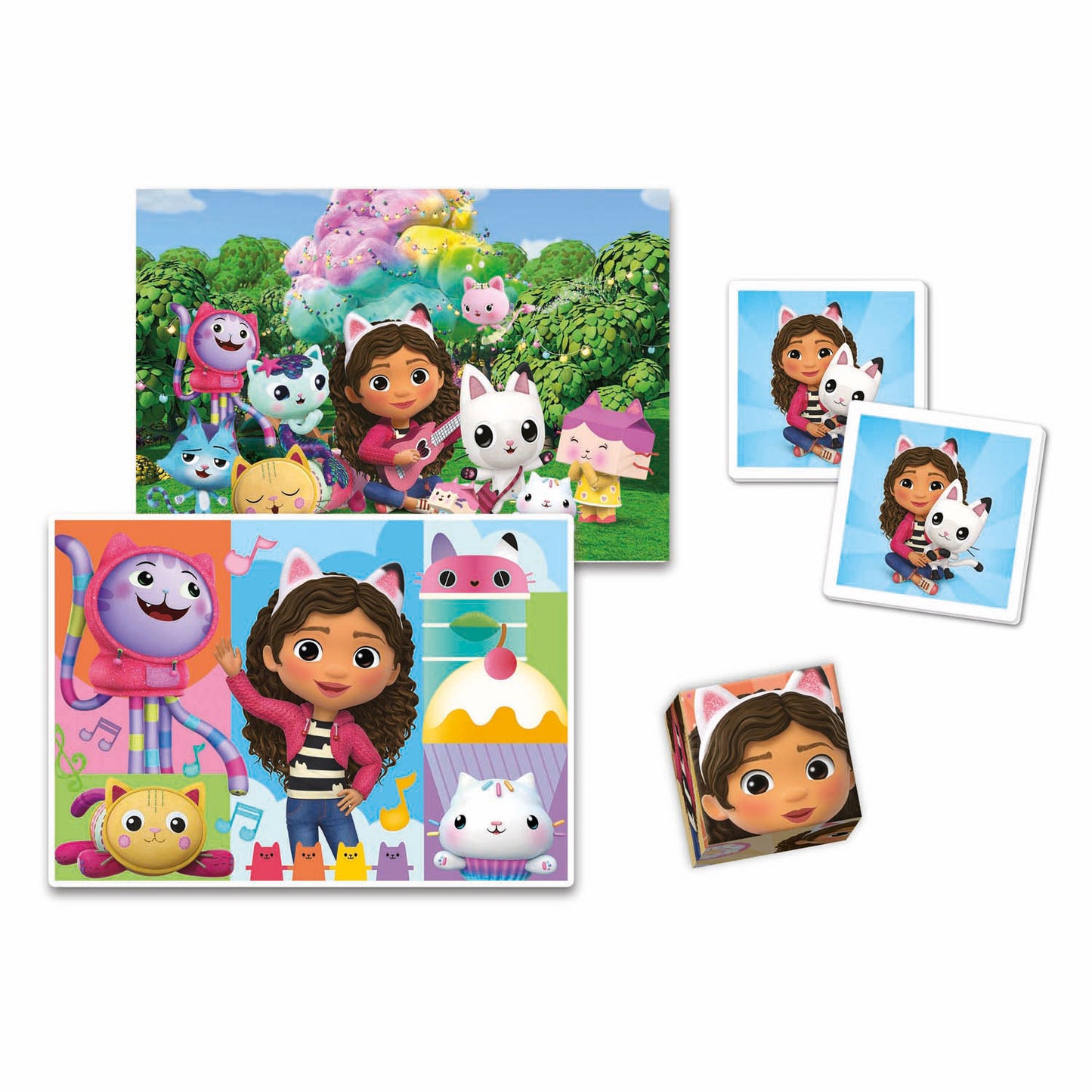 Poppenhuis Edukit 4in1 de Clementoni Gabby 4in1 Rompecabezas y juegos