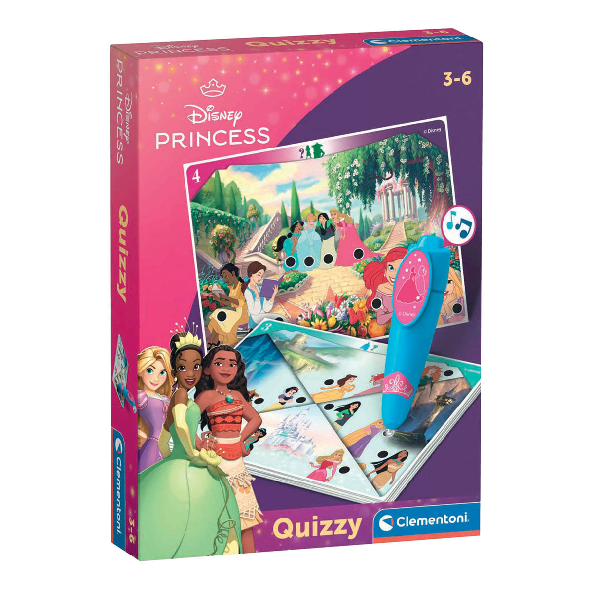 Clementoni Disney Princess Quizzy Game