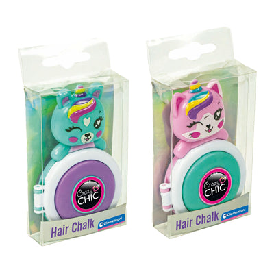 Clementoni Crazy Chic Lovely Hair Chalk Unicorn Purple Blue