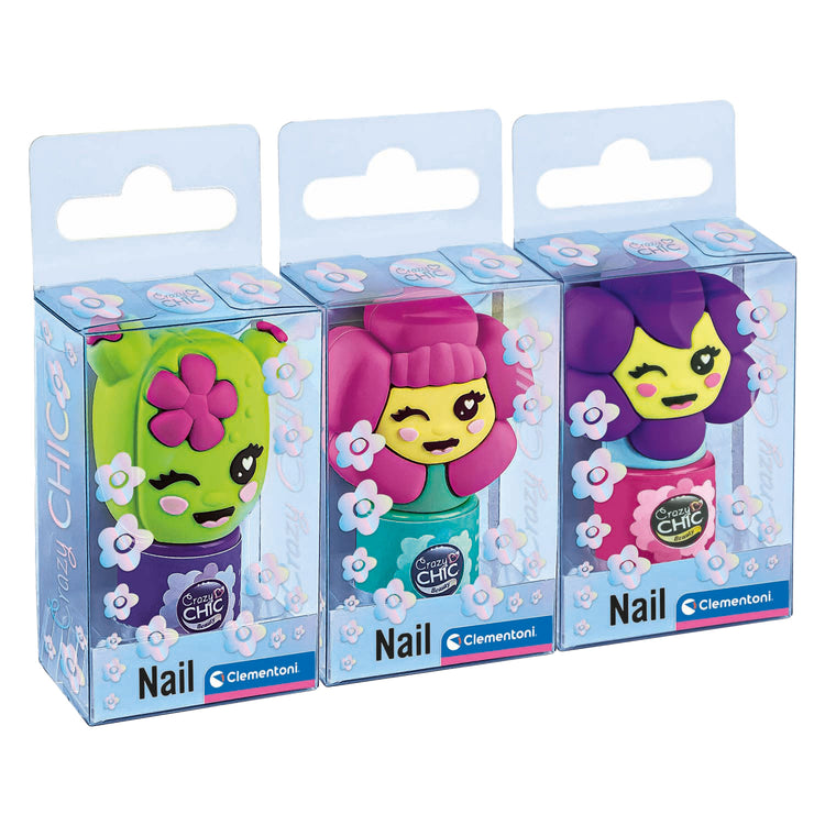 Clementoni Crazy Chic Nail Polish Flower