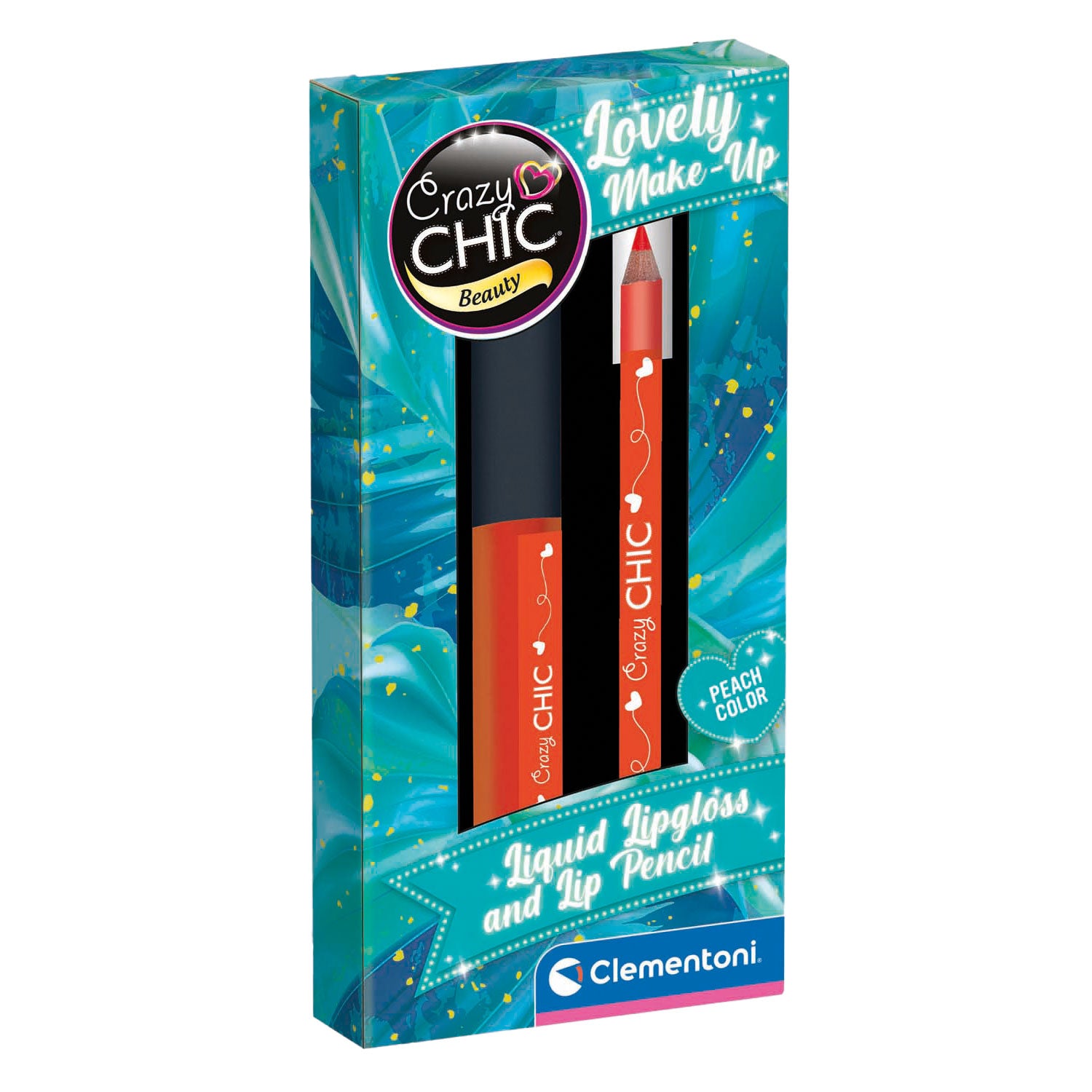 Clementoni Crazy Chic Lipgloss e Liner Liner Orange
