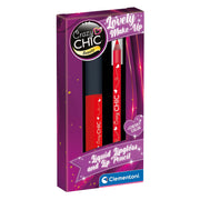 Clementoni crazy chic lipgloss en lipliner kersen rood - afbeelding 2