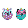 Clementoni Crazy Chic Eye Shadow Animals Donut Purple Blue