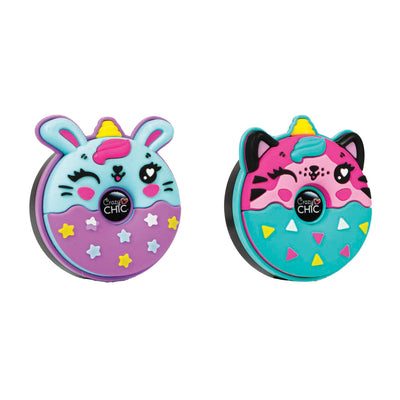Clementoni crazy chic oogschaduw dieren donut paars blauw