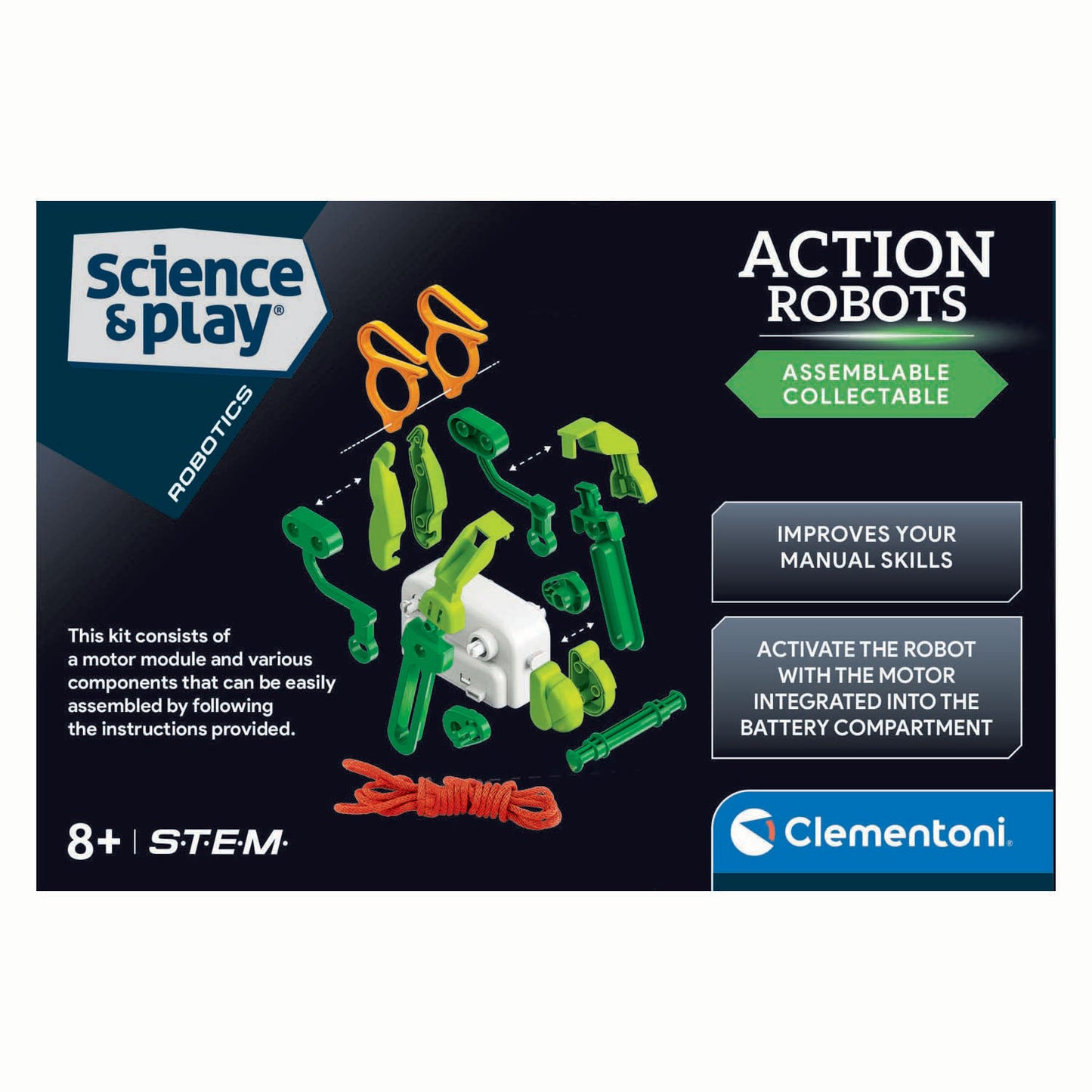 CLEMENTONI CIENCIA JUEGO - Robots Sports escalador