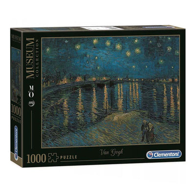 Clementoni Jigsaw Puzzle Artworks Star Night sobre The Rhône, 1000.