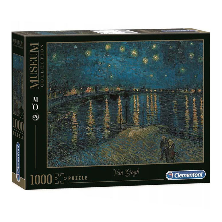 Clementoni Jigsaw Puzzle Artworks Star Night Stora il Rodano, 1000st.