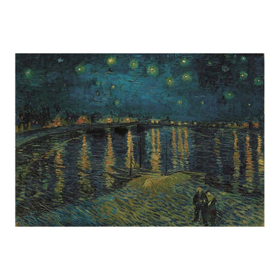 Clementoni Jigsaw Puzzle Artworks Star Night sobre The Rhône, 1000.
