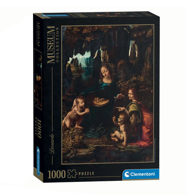 Clementoni Jigsaw Puzzle Artworks Madonna en la cueva, 1000.