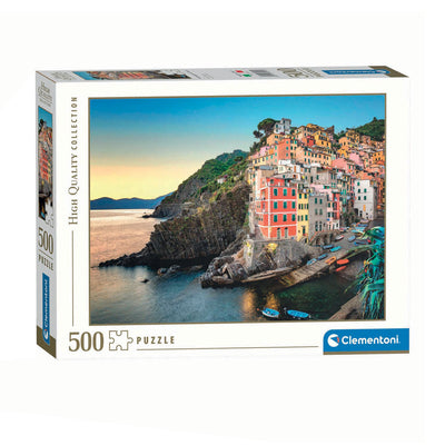 CLEMENTONI JIGSAW Puzzle Coast de Riomaggiore, 500 °.