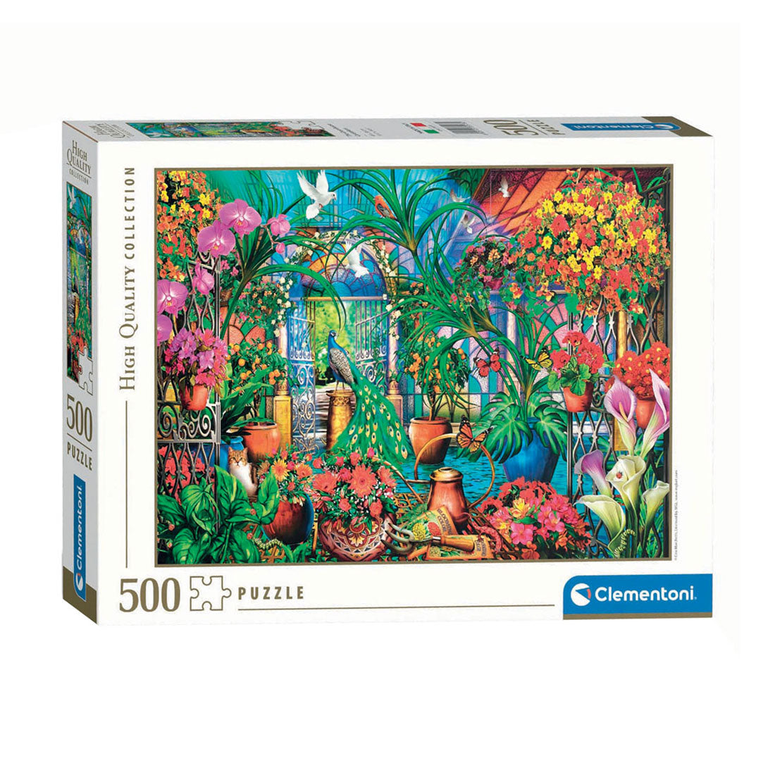 Clementoni Jigsaw Puzzle Artworks The Greenhouse Caretakers, 500º.
