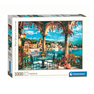 Clementoni Jigsaw Puzzle Artworks Vista del lago de Como, 1000.