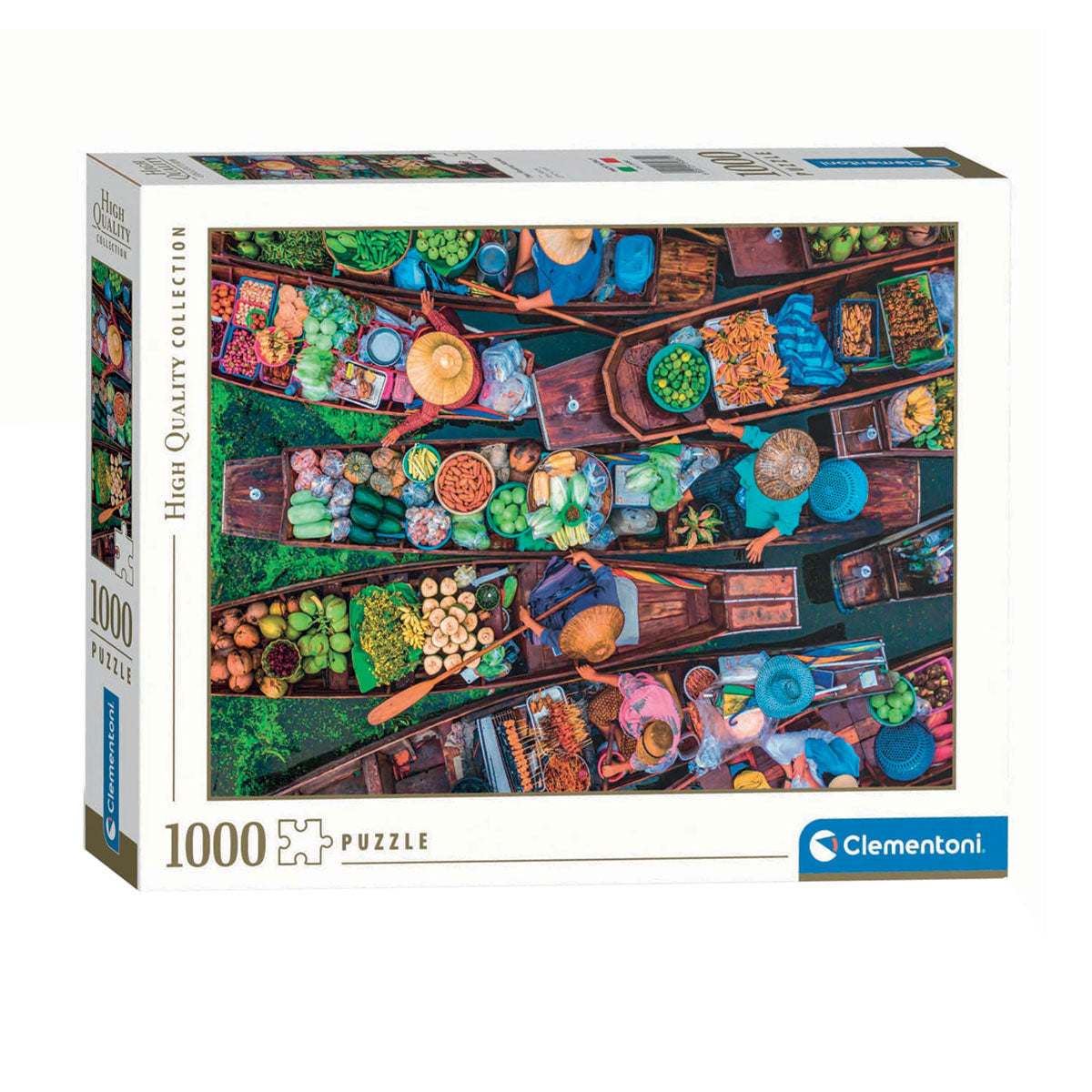 Clementoni Puzzle Floating Thai Market, 1000st.