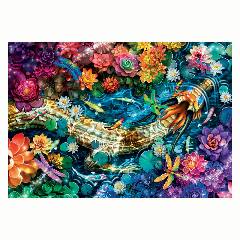 Clementoni Jigsaw Puzzle Artworks Koi River, 1000.