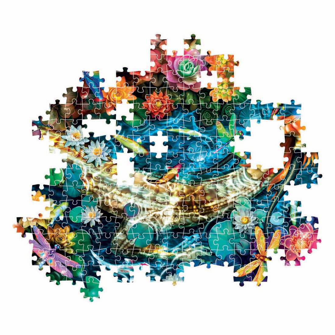 Clementoni Jigsaw Puzzle Artworks Koi River, 1000.